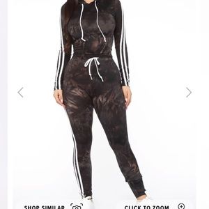 Super cute track suit from fashion nova